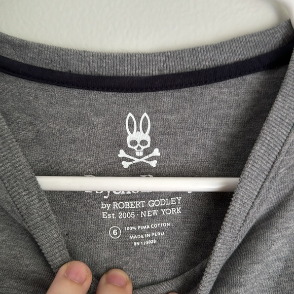 Psycho Bunny grey shirt - Picture 2 of 2